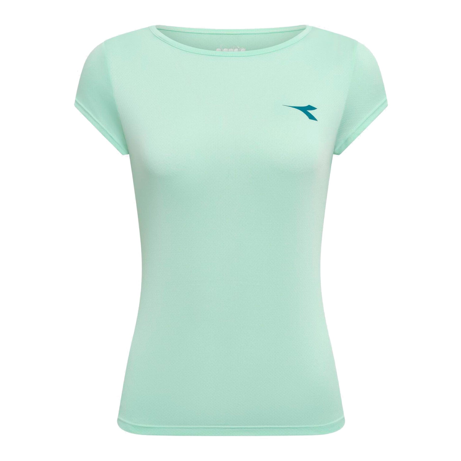 Diadora Court Camiseta de manga corta Mujeres-verde
