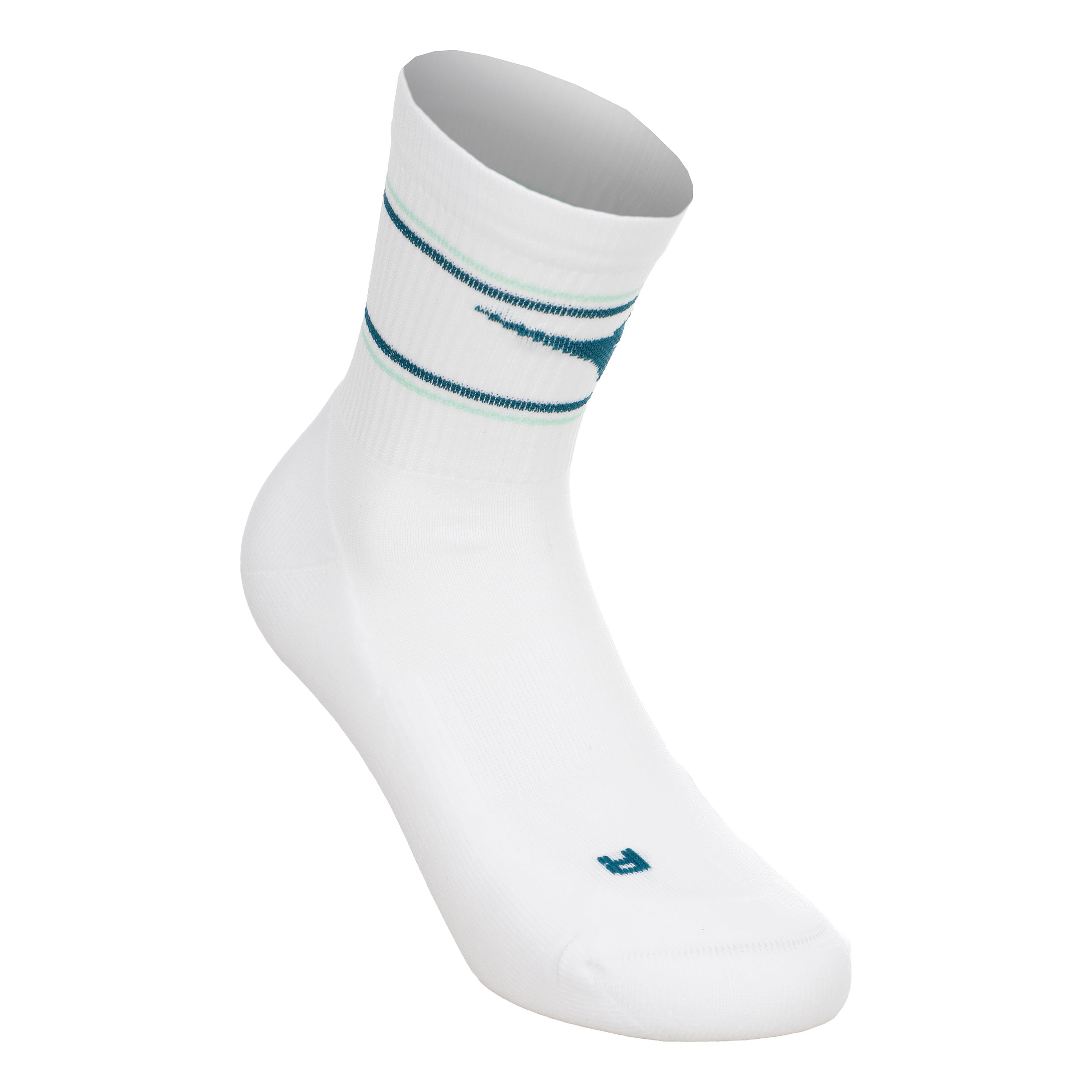 Diadora Calcetines de tenis Unisex - blanco, color petróleo