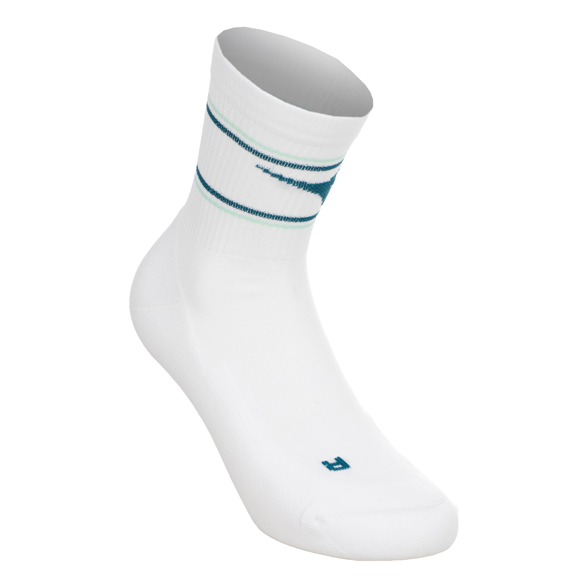 Diadora Calcetines de tenis Unisex - blanco, color petróleo