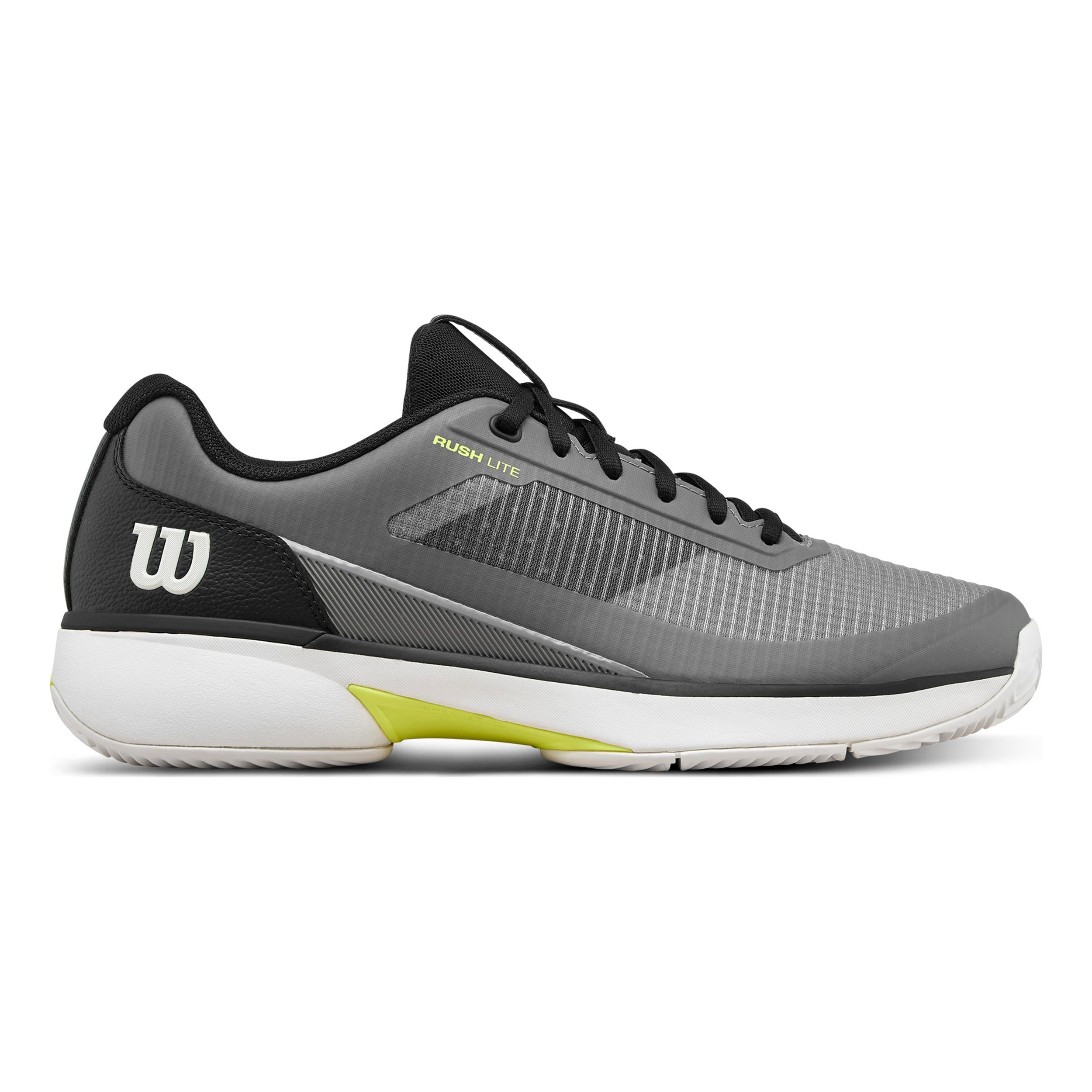 Wilson Rush Lite 5 Zapatilla tierra batida Hombres - gris, negro