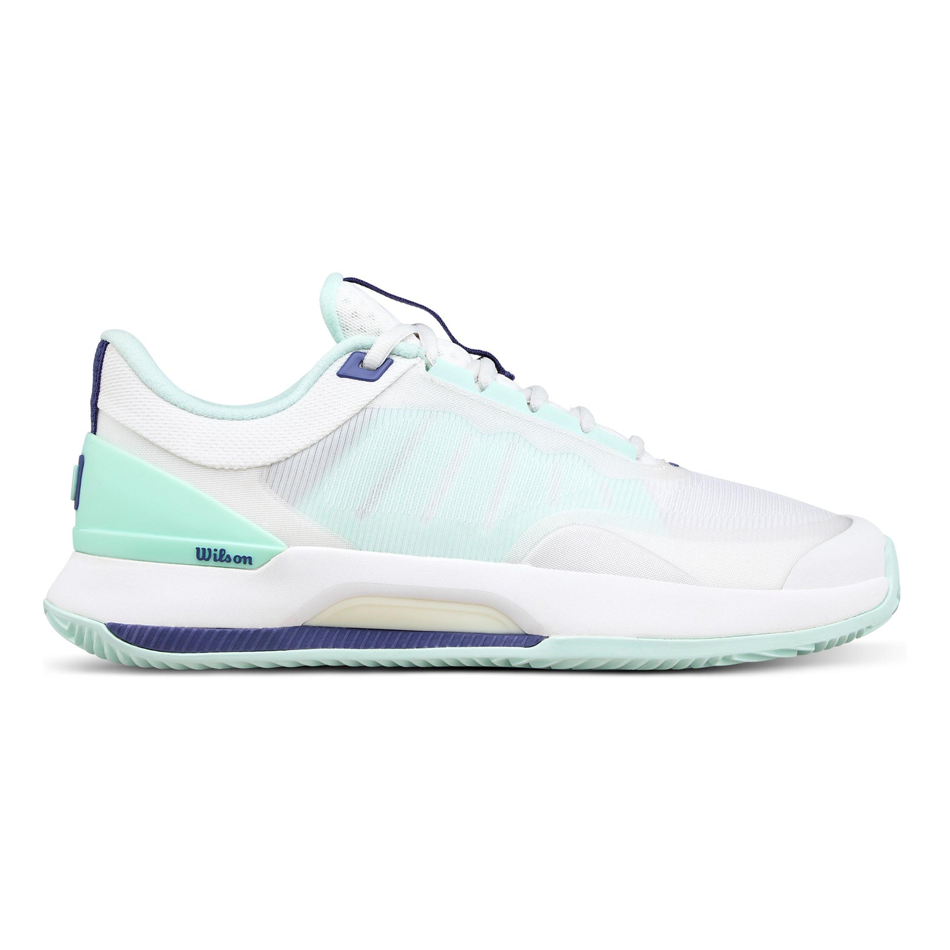 Wilson Intrigue Tour Zapatilla tierra batida Mujeres-blanco, turquesa