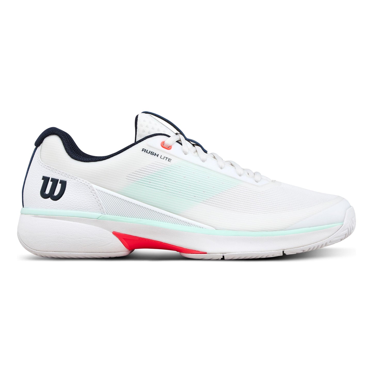 Wilson Rush Lite 5 Zapatilla todas las superficies Hombres-blanco, turquesa