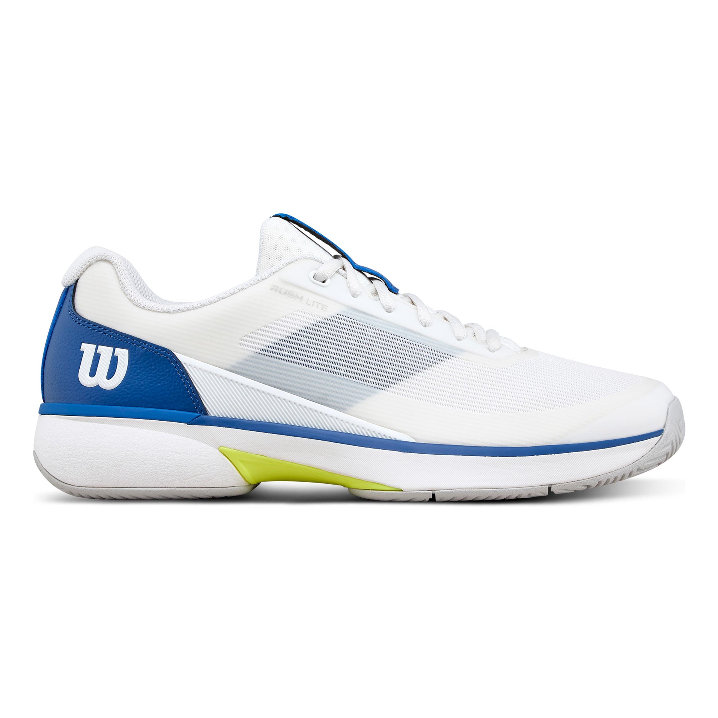 Wilson Rush Lite 5 Zapatilla todas las superficies Hombres - blanco, azul