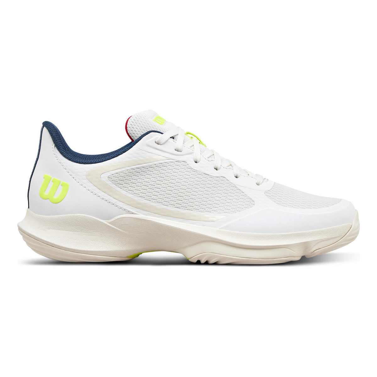 Wilson Hurakn Lite Zapatilla de pádel Mujeres - blanco, amarillo neón
