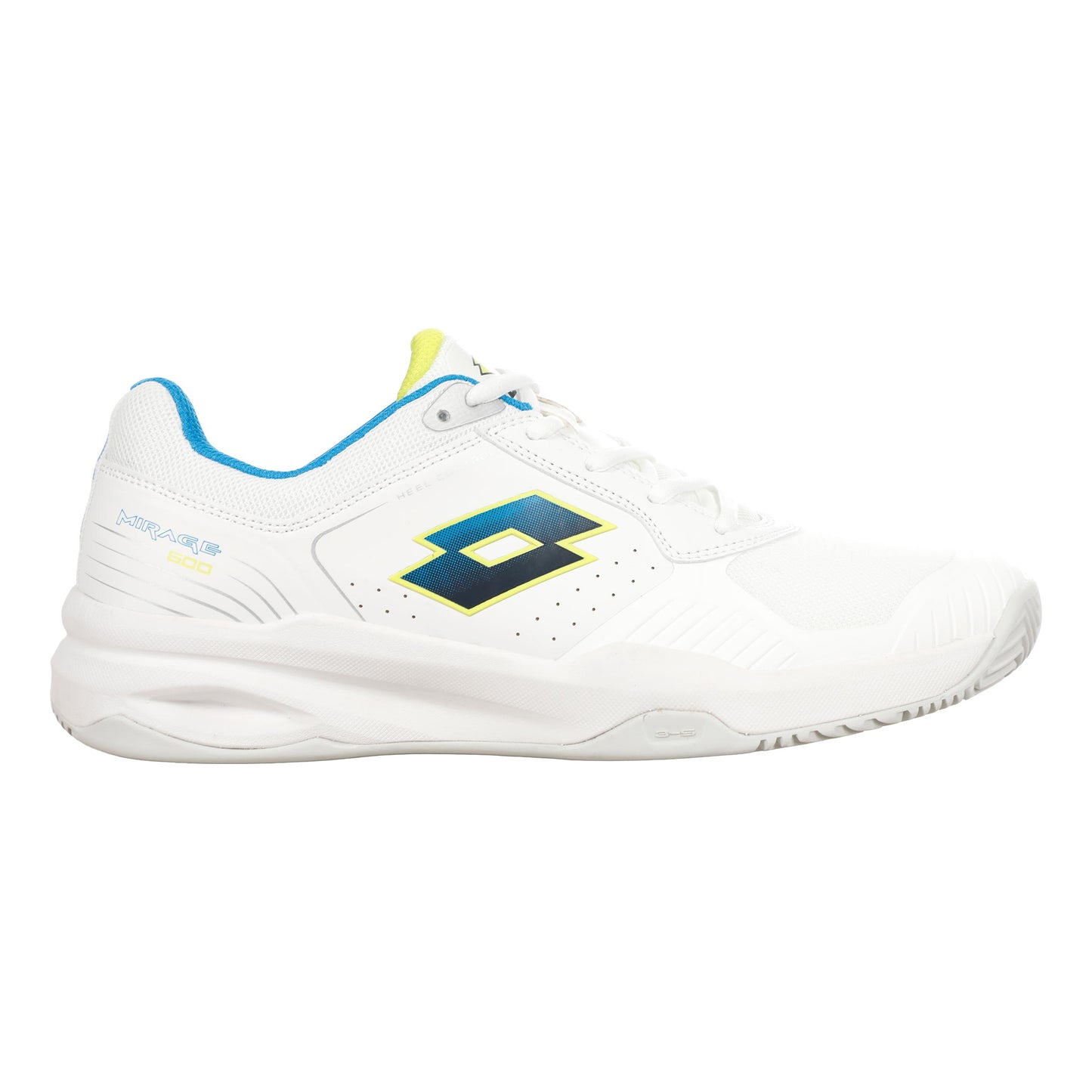 Lotto Mirage 600 CLY Zapatilla tierra batida Hombres-blanco, turquesa