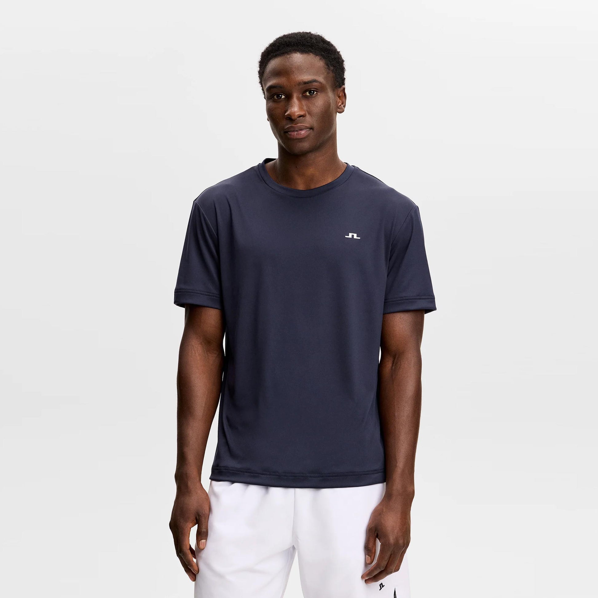 JLindeberg Ade  Camiseta de manga corta Hombres-azul oscuro