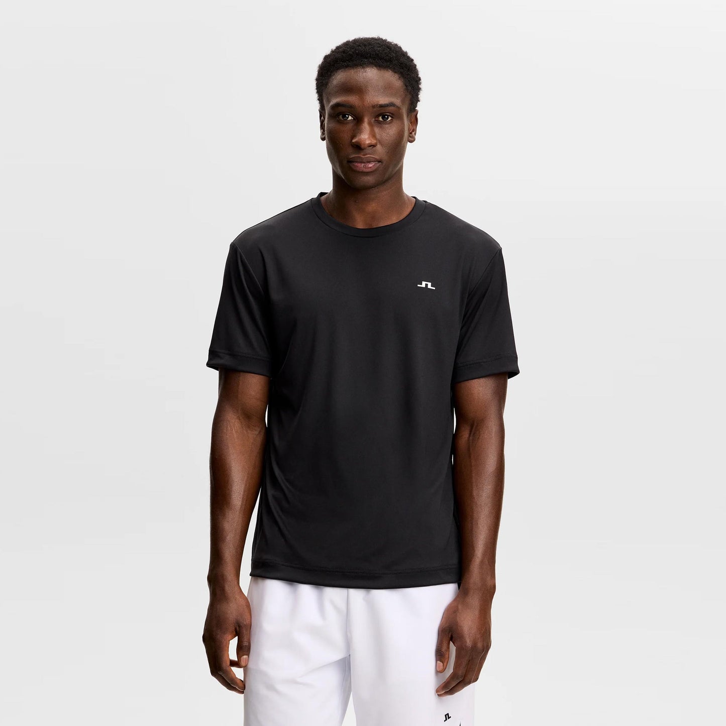 JLindeberg Ade  Camiseta de manga corta Hombres-negro