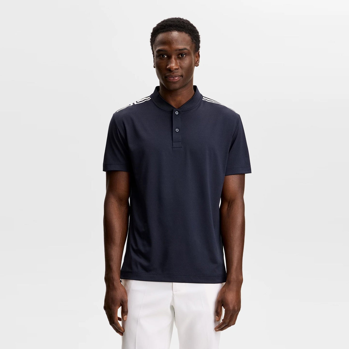 JLindeberg Josh  Polo Hombres-azul oscuro