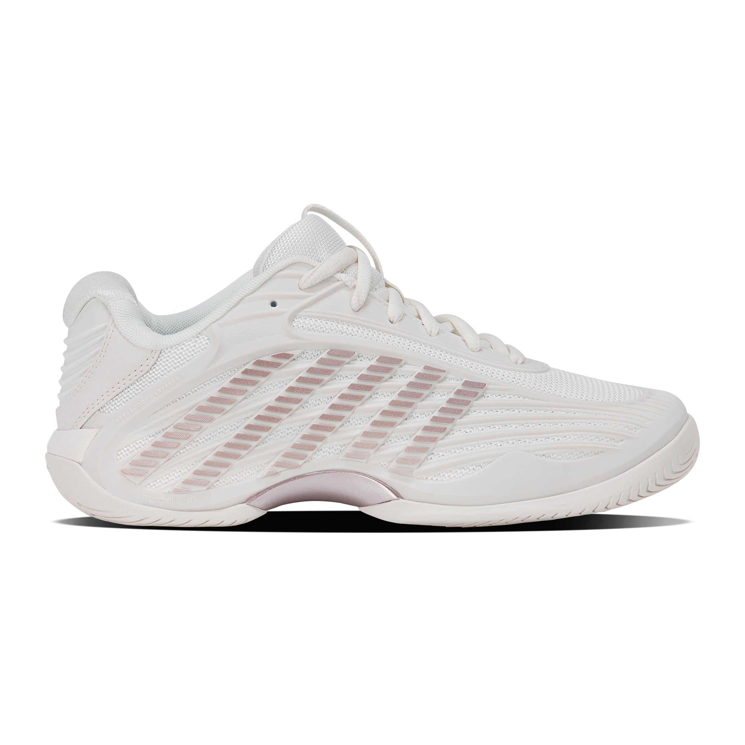 K-Swiss Hypercourt Express 3 Zapatilla todas las superficies Mujeres - blanco, rosa