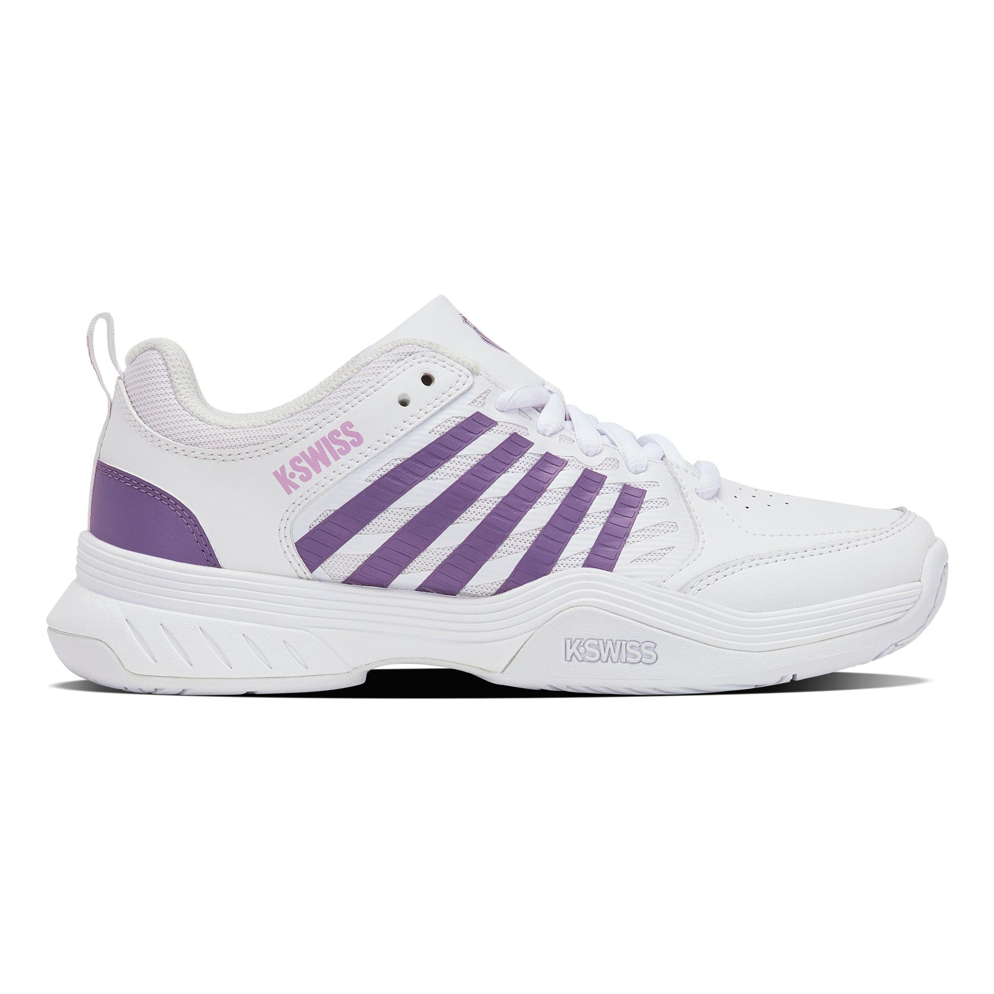K-Swiss COURT EXPRESS 2  AC Zapatilla todas las superficies Mujeres-blanco, lavanda