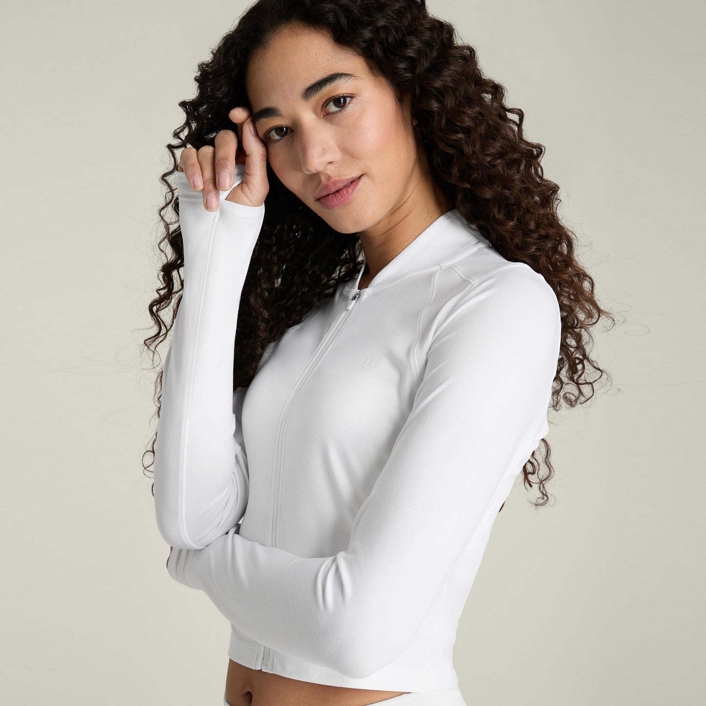 Wilson All Day  Chaqueta de entrenamiento Mujeres - blanco