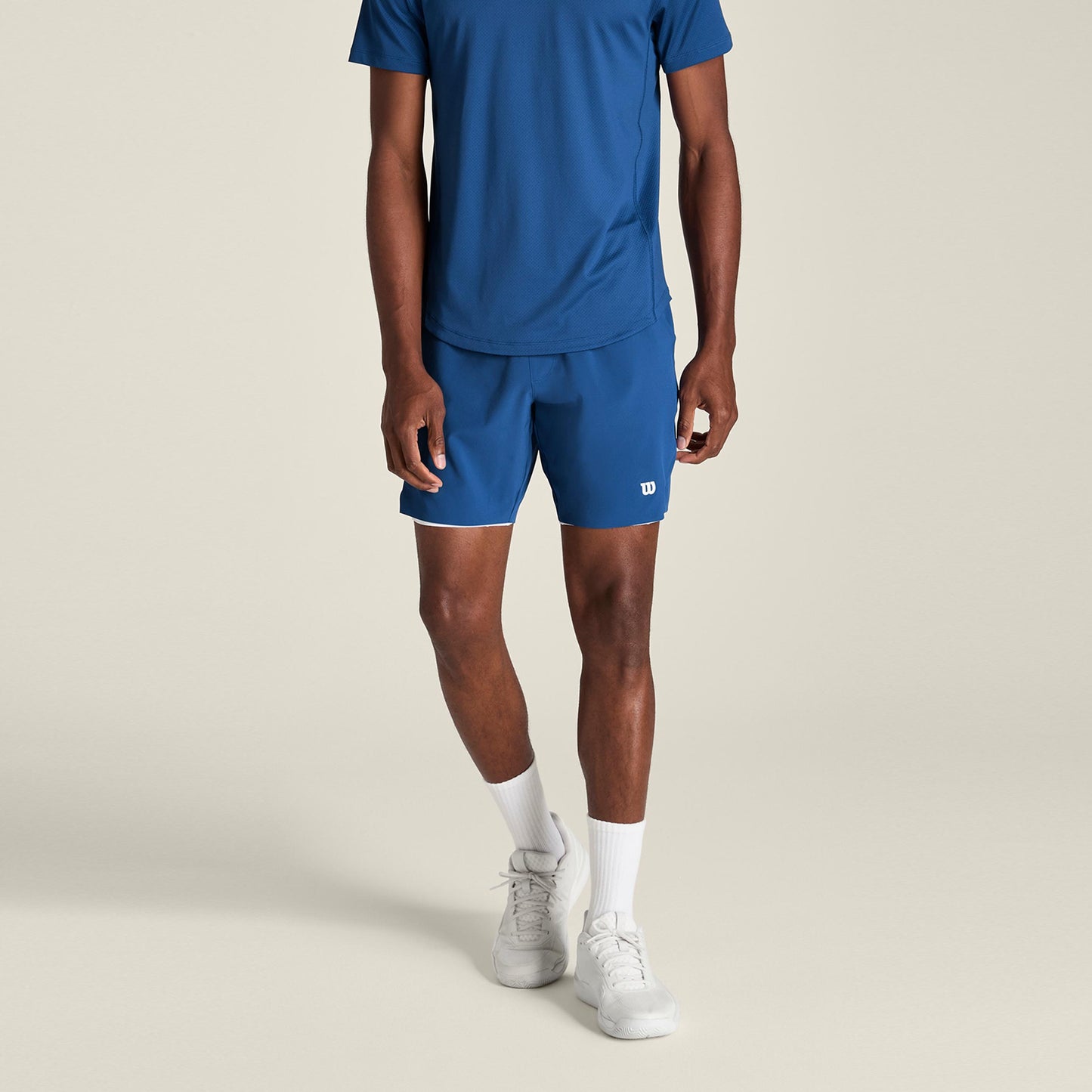 Wilson Tournament 7in Shorts Hombres - azul