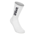 Crew Calcetines de tenis Unisex-blanco, azul oscuro