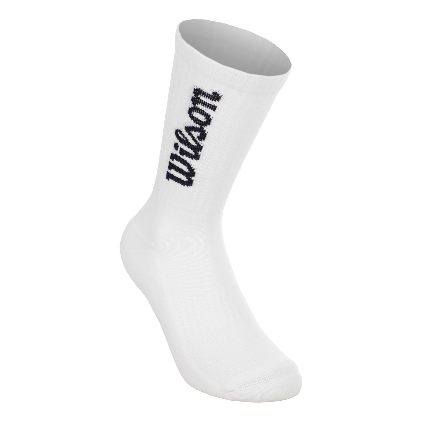 Wilson Crew Calcetines de tenis Unisex-blanco, azul oscuro