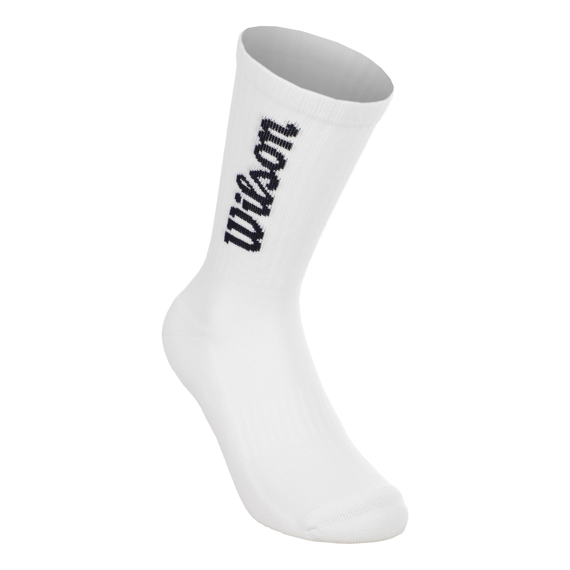 Wilson Crew Calcetines de tenis Unisex-blanco, azul oscuro