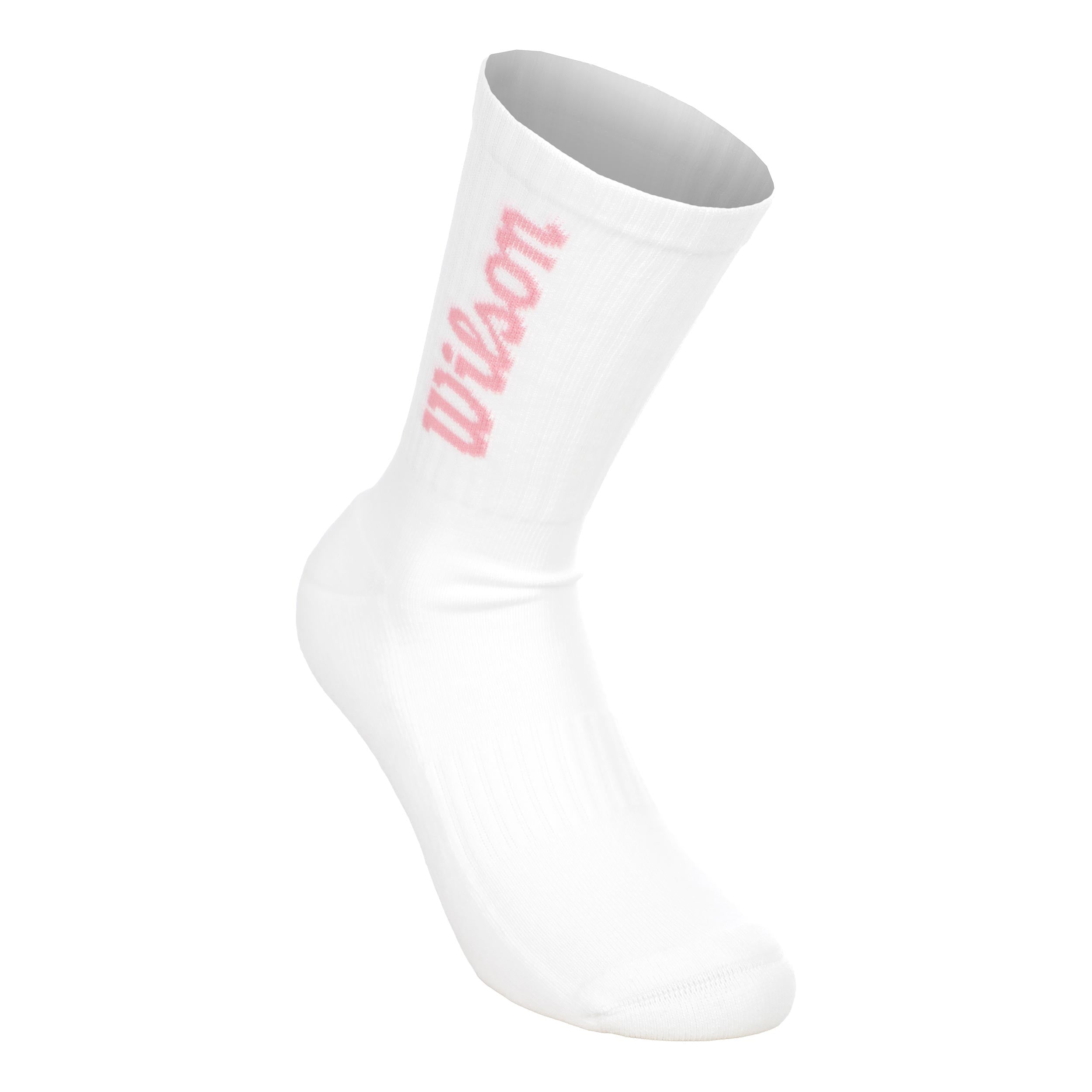 Wilson Crew Calcetines de tenis Unisex-rosa