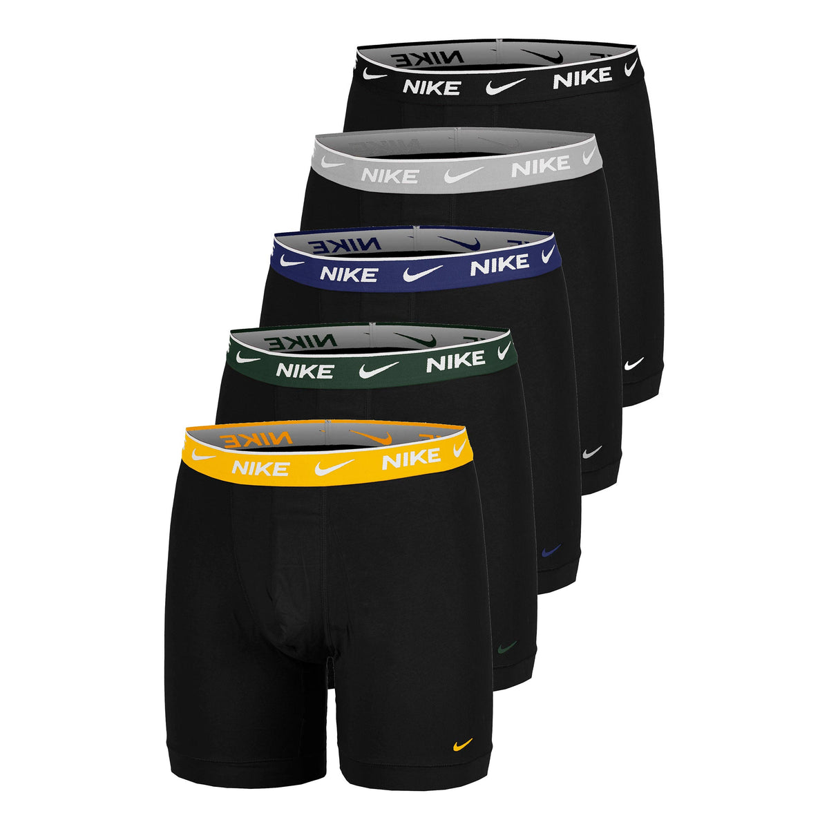 Nike Essential Cotton Stretch Boxer Brief Calzoncillos tipo bóxer Pack de 3 Hombres - gris