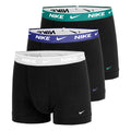 Essential Cotton Stretch Trunk Calzoncillos tipo bóxer Pack de 3 Hombres - negro, azul