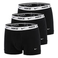 Essential Cotton Stretch Trunk Calzoncillos tipo bóxer Pack de 3 Hombres - negro, blanco
