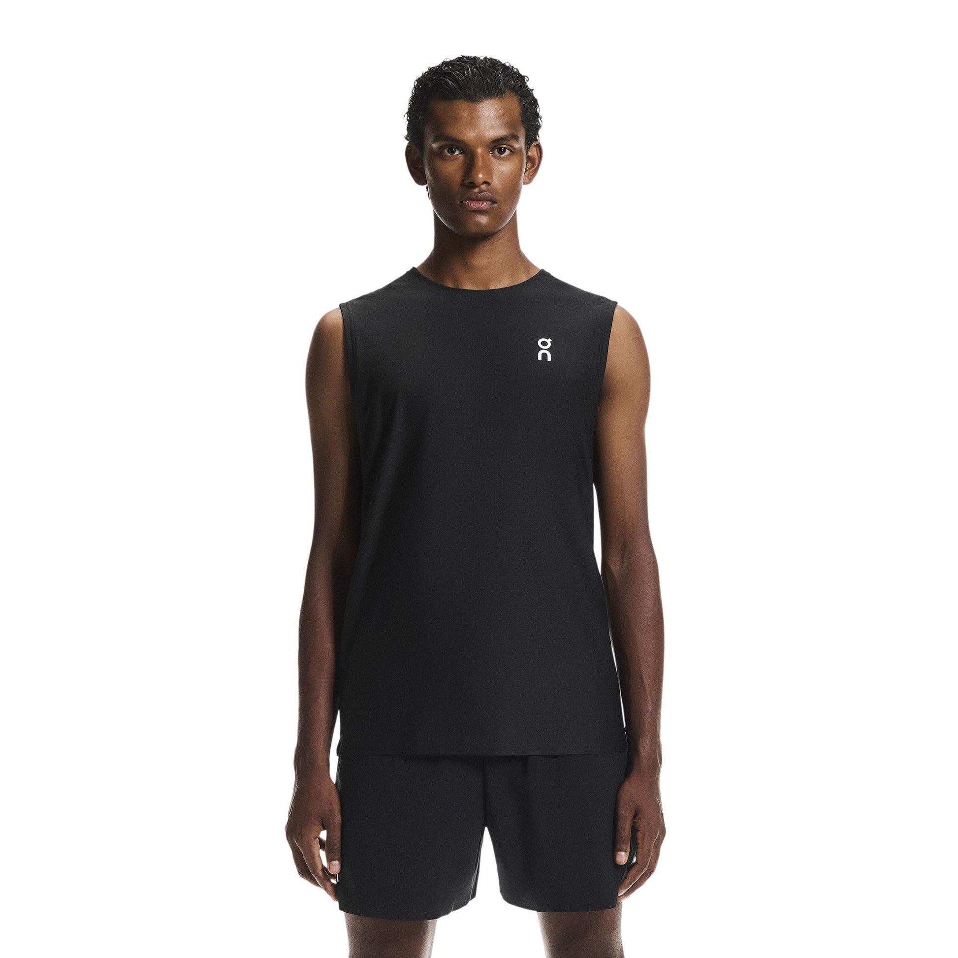 On Court Camiseta de tirantes Hombres - negro