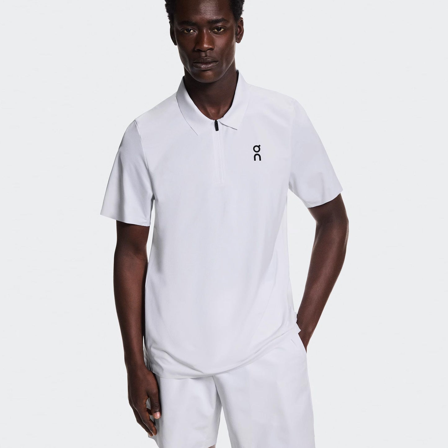 On Court Polo Hombres - blanco