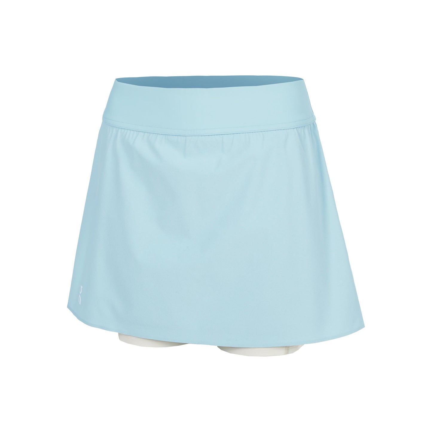 On Court Split Falda Mujeres - azul-gris