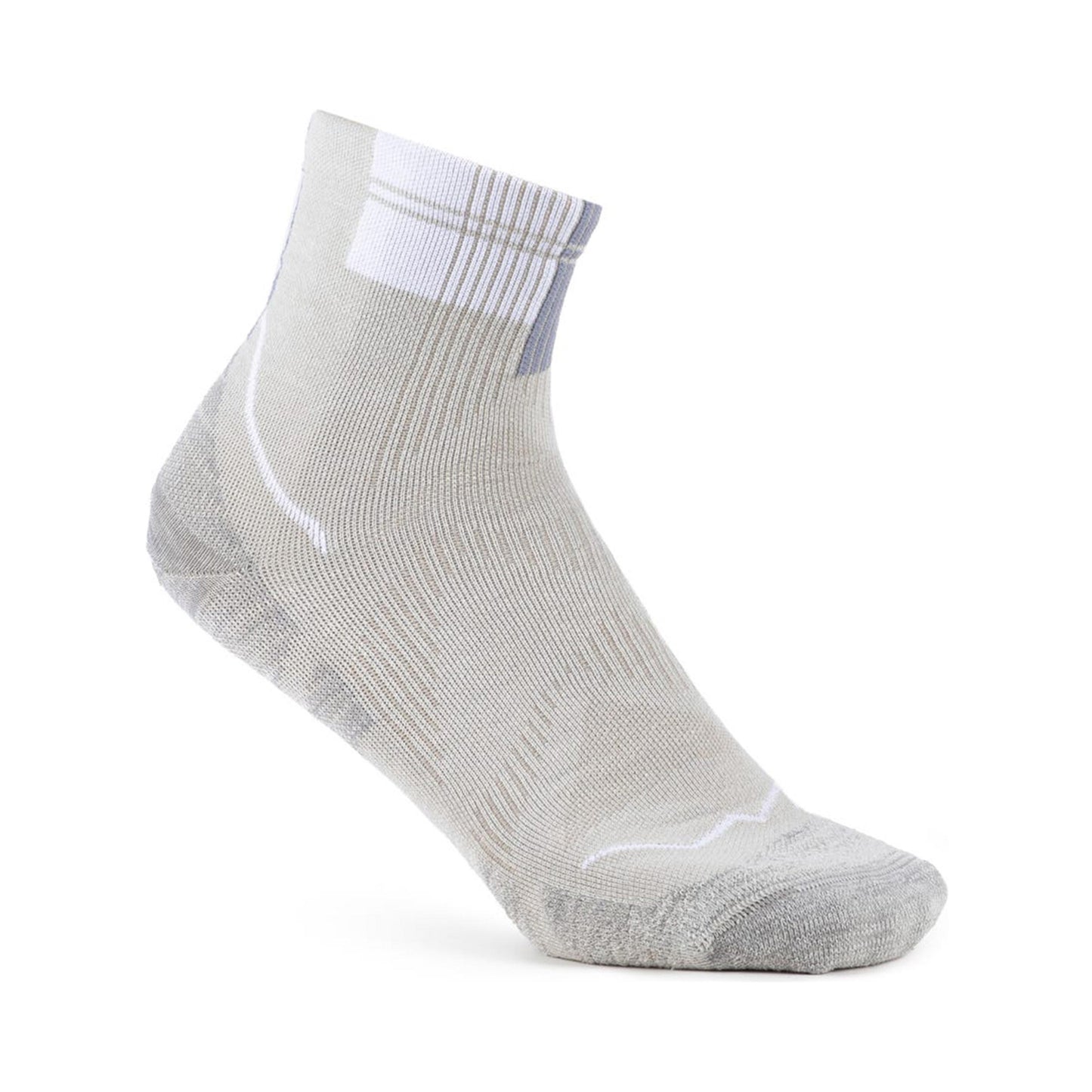 Buff Coolnet Quarter  Calcetines para correr Unisex-beige