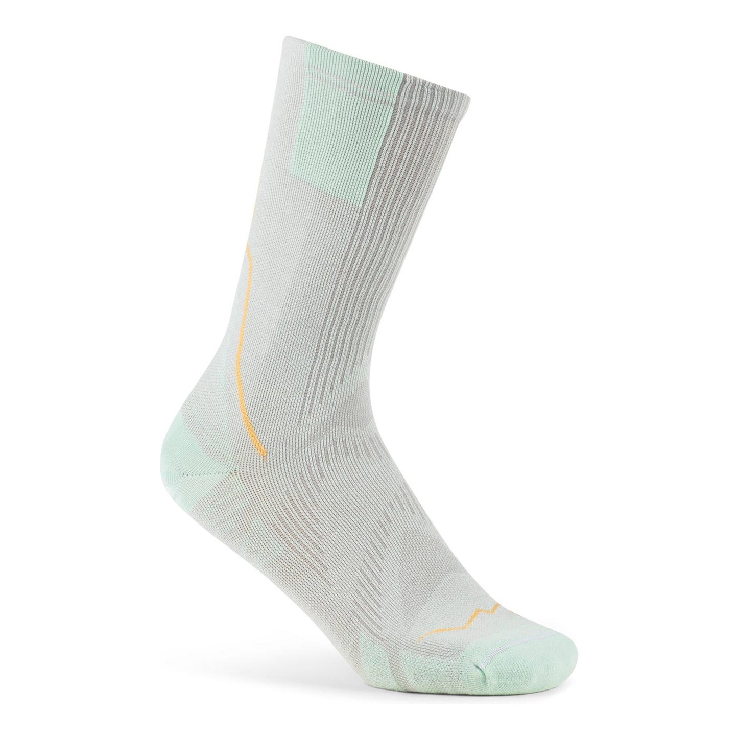 Buff Coolnet Crew  Calcetines para correr Unisex-verde, multicolor