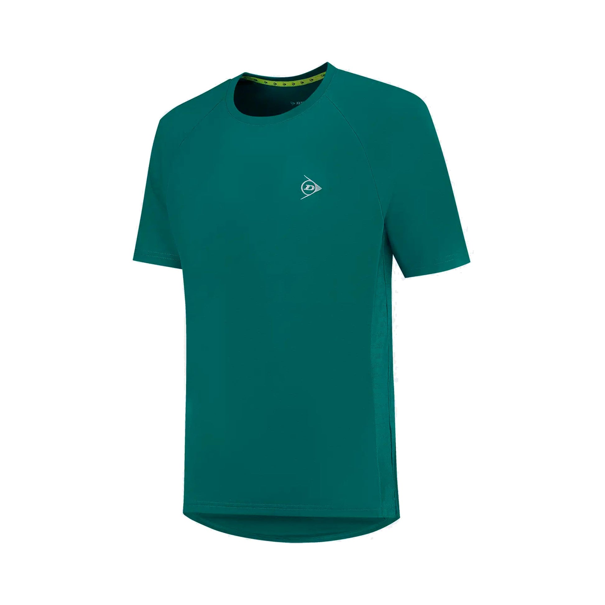 Dunlop Club Crew Camiseta de manga corta Chicos-verde oscuro