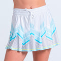 High Waist Lavish Lane Falda Mujeres - blanco, multicolor