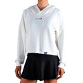 Hypersoft Sudadera con capucha Mujeres-blanco