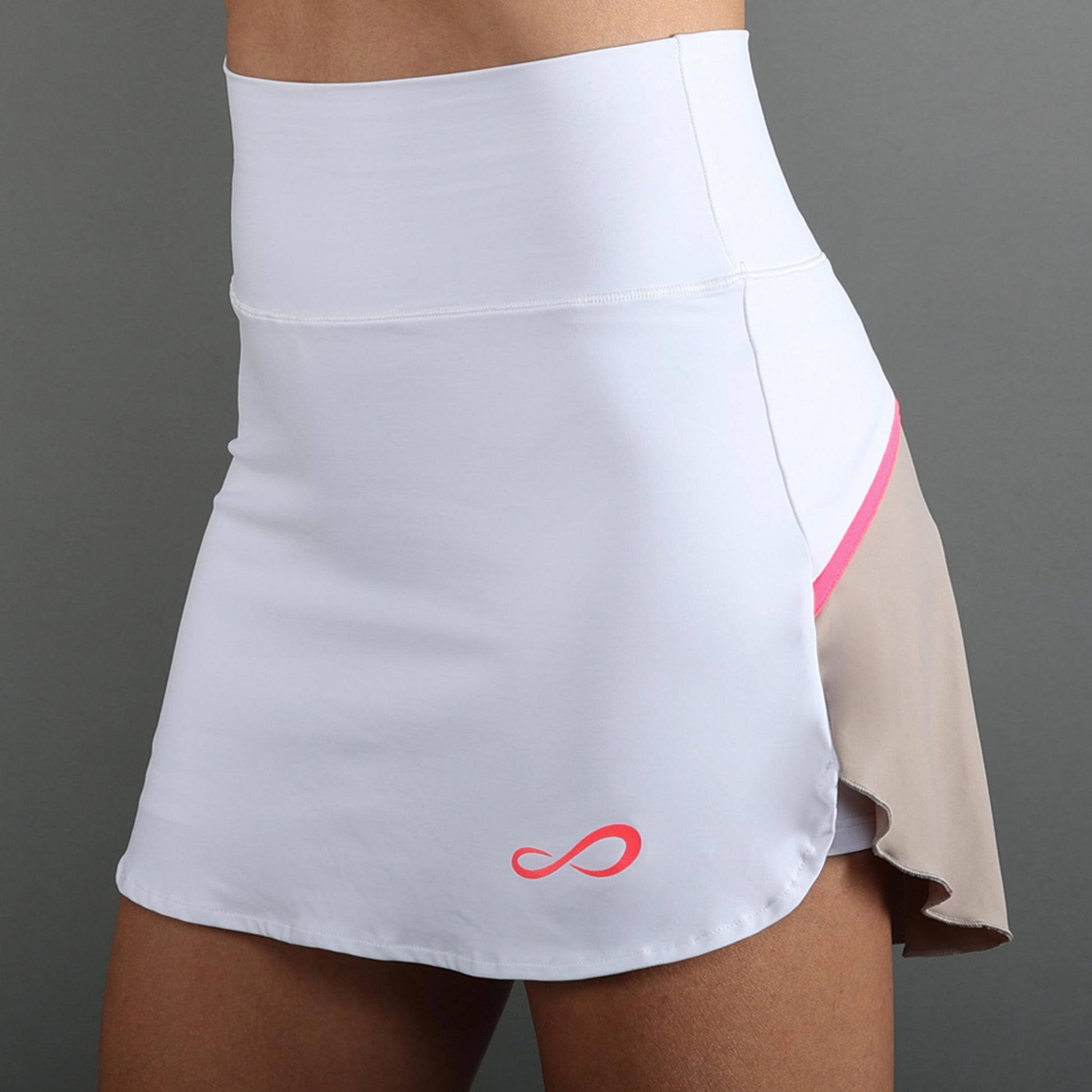 Endless Bloom Falda Mujeres-blanco