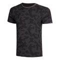 Feel the Vybe AOP Camiseta de running Hombres-negro