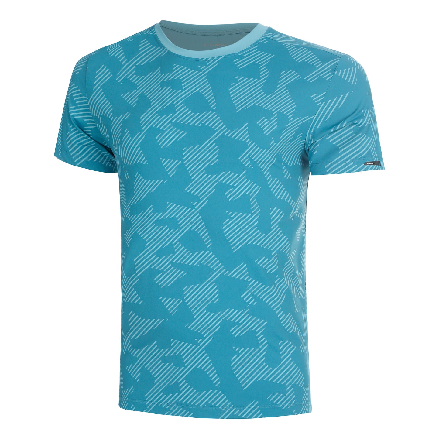 NEO Feel the Vybe AOP Camiseta de running Hombres-turquesa