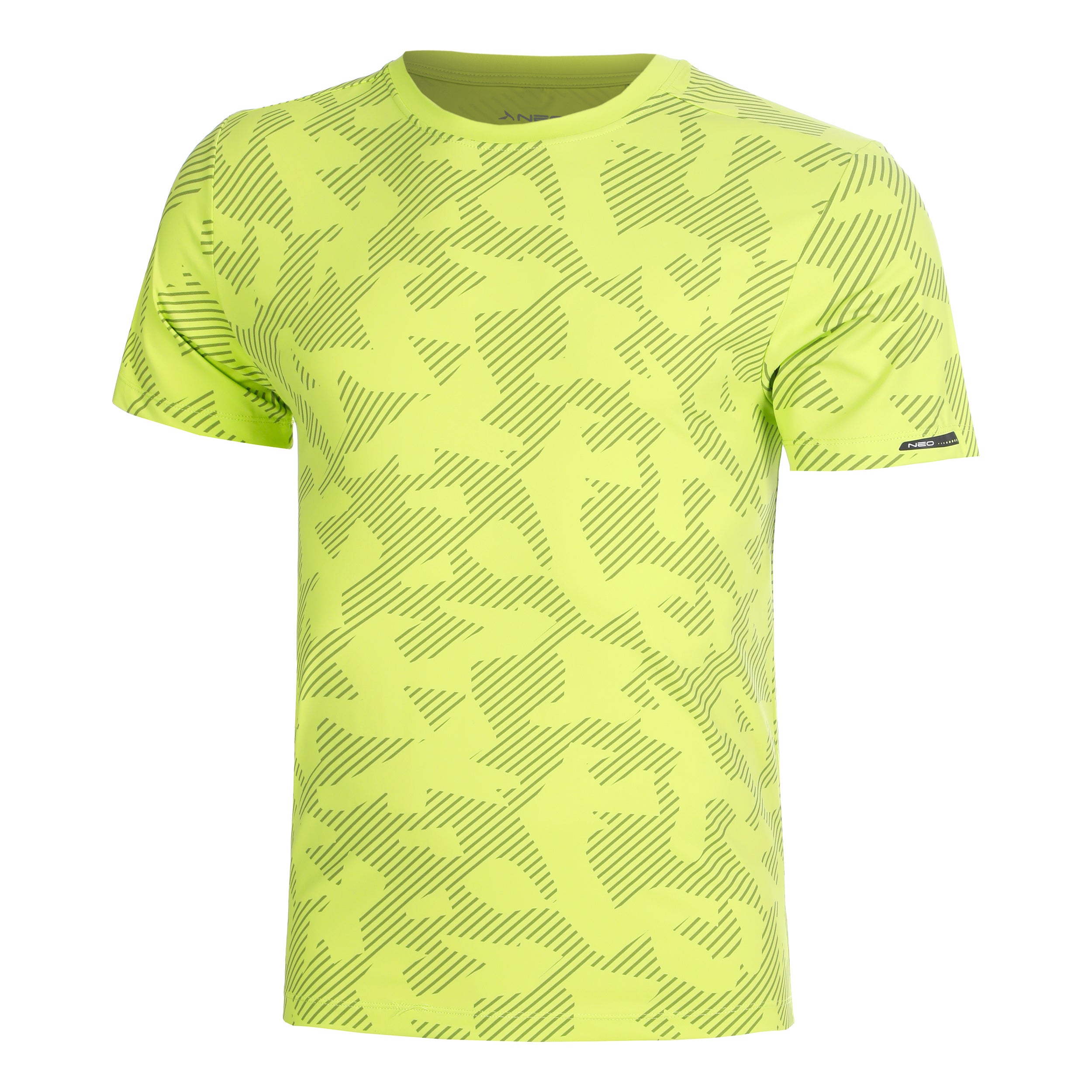 NEO Feel the Vybe AOP Camiseta de running Hombres-lima