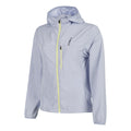 Feel the Vybe Fly Chaqueta para correr Mujeres-azul-gris, lima