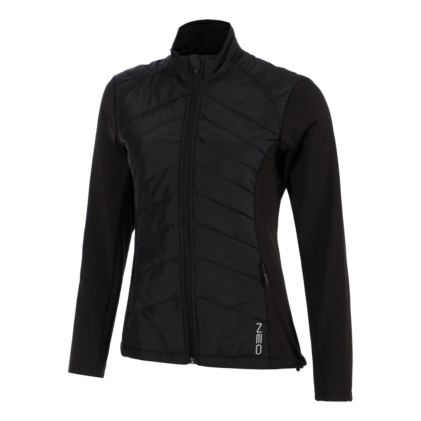 NEO Feel the Vybe Clima  Chaqueta para correr Mujeres-negro