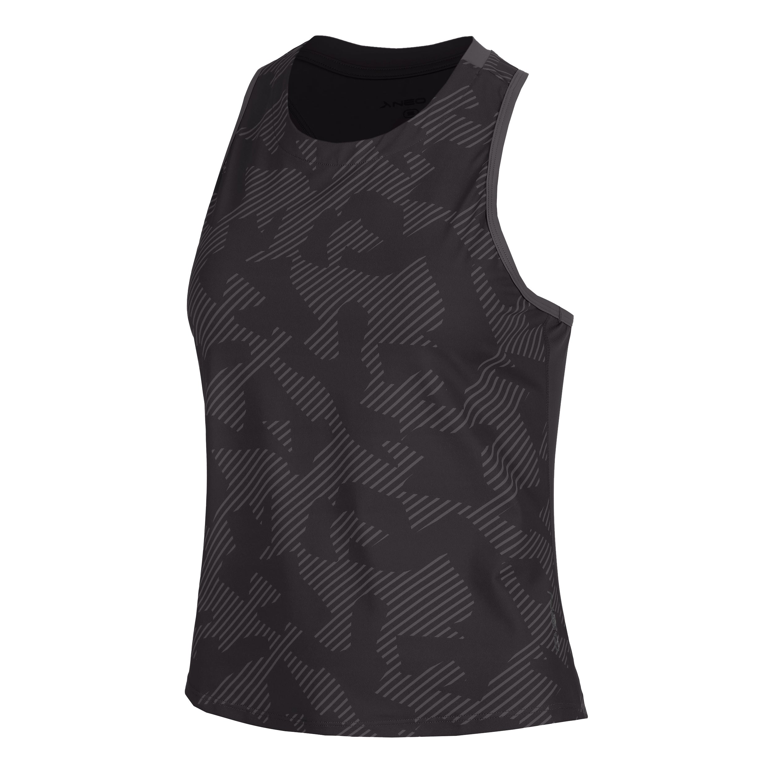NEO Feel the Vybe AOP Camiseta de running Mujeres-negro