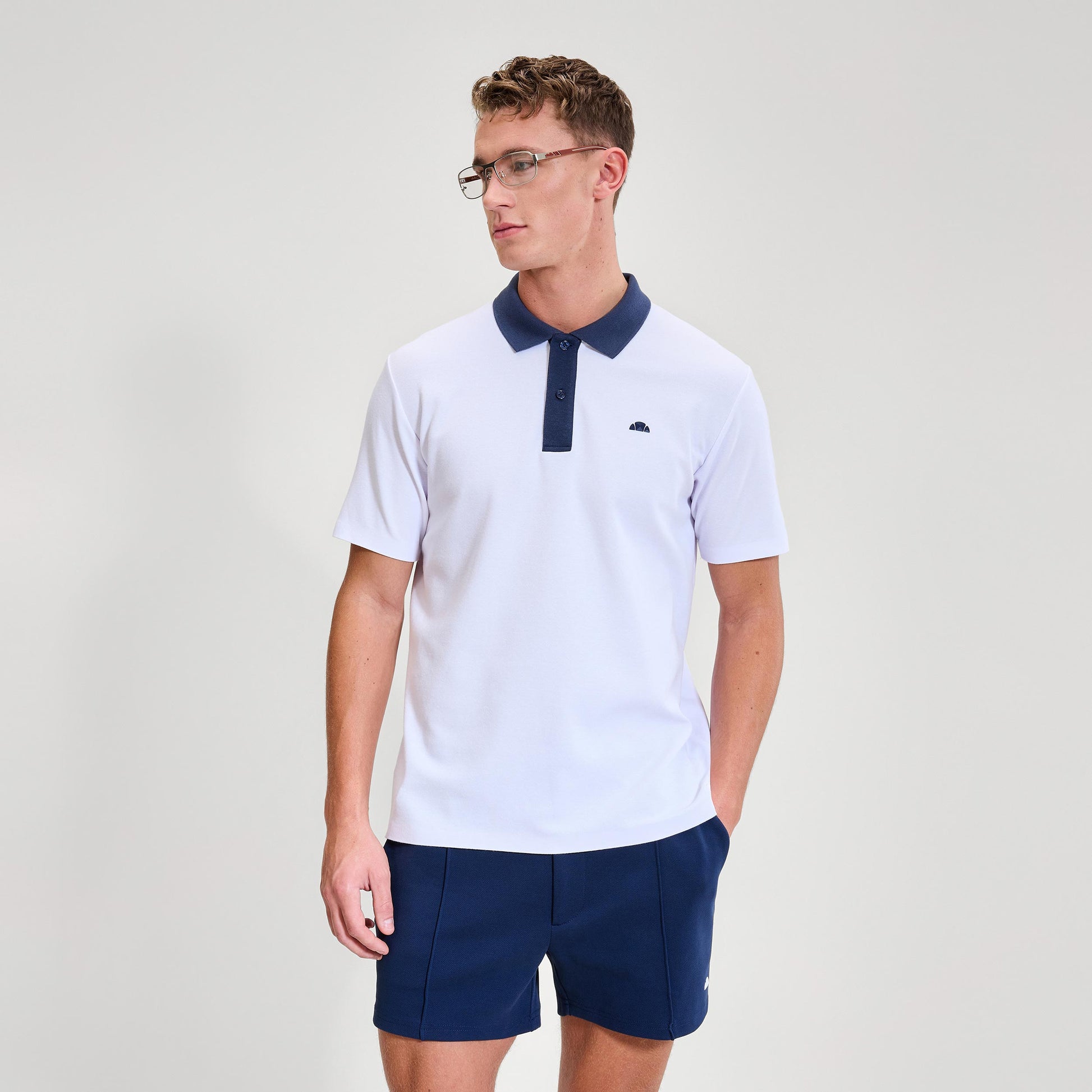 Ellesse Vergo Polo Hombres - blanco