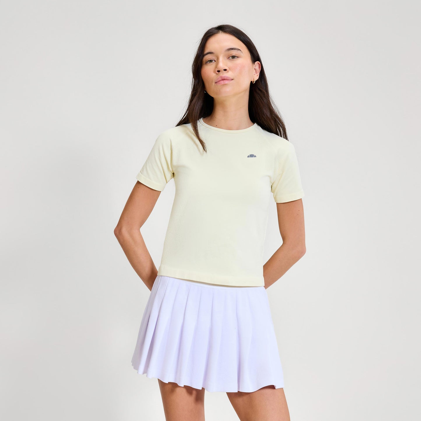Ellesse La Bella Seamless Camiseta de manga corta Mujeres - amarillo