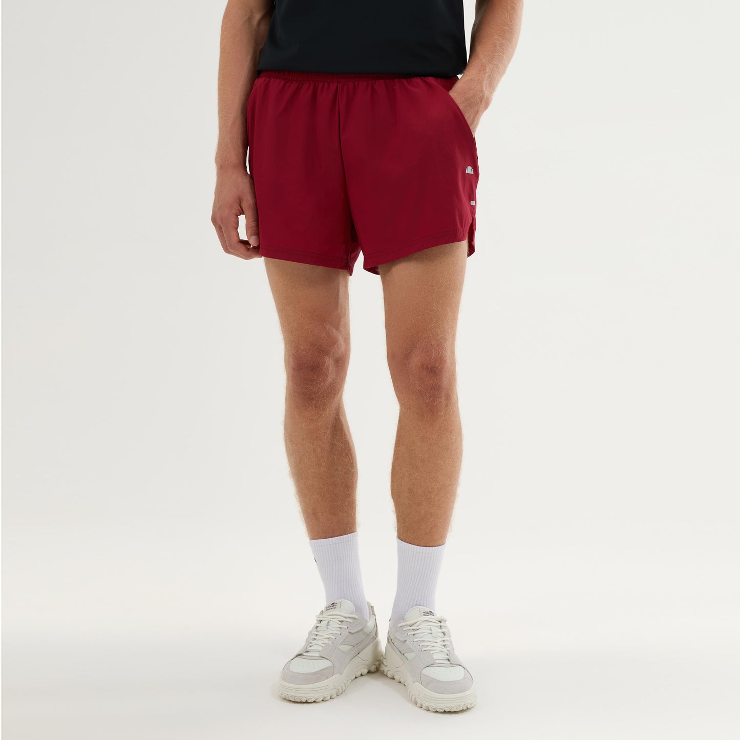 Ellesse Erudito Shorts Hombres - rojo vino
