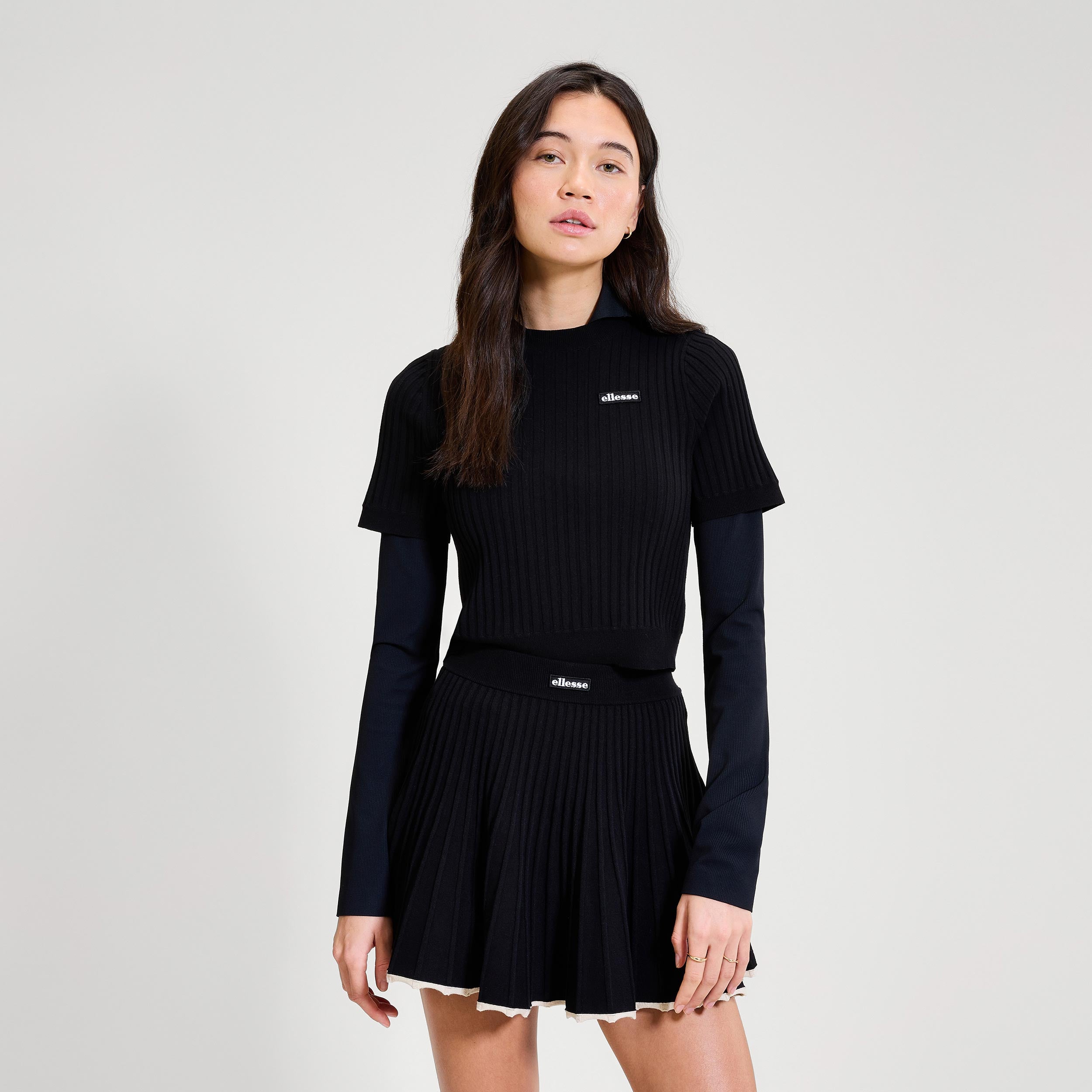 Ellesse The Court Camiseta de manga corta Mujeres - negro