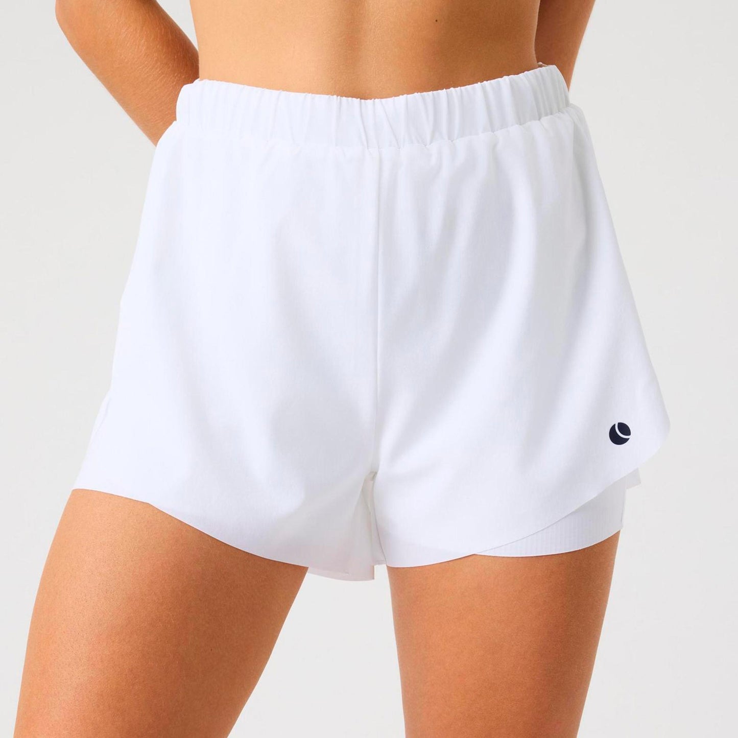 Björn Borg Ace 2 In 1 Shorts Mujeres - blanco