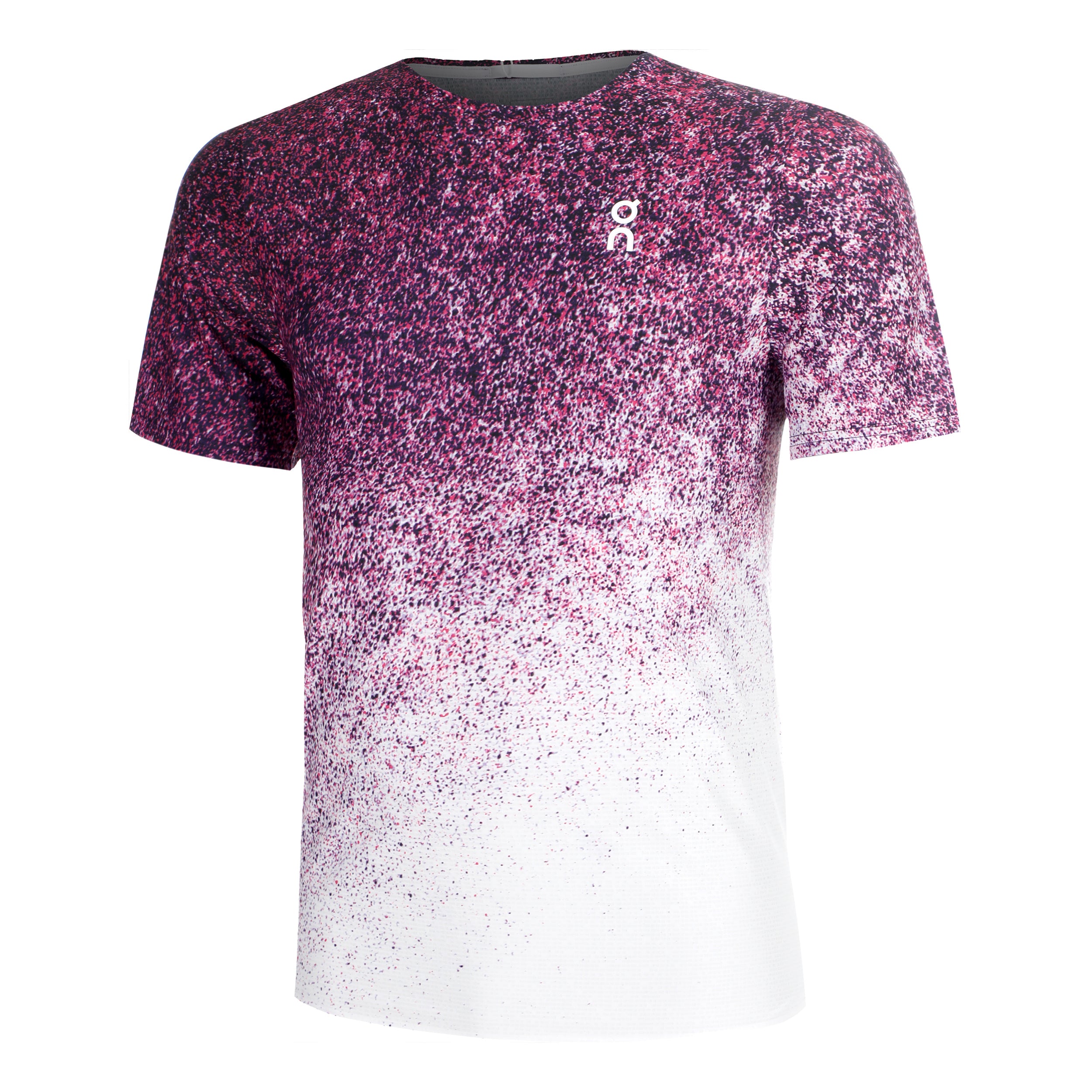 On Court Fade Camiseta de manga corta Hombres - lila, blanco