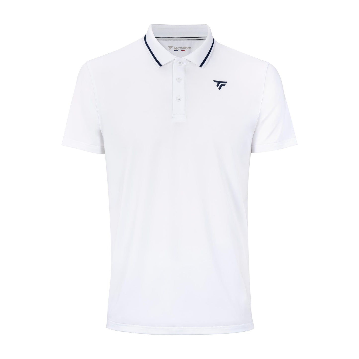 Tecnifibre Team Tech Polo Hombres - blanco