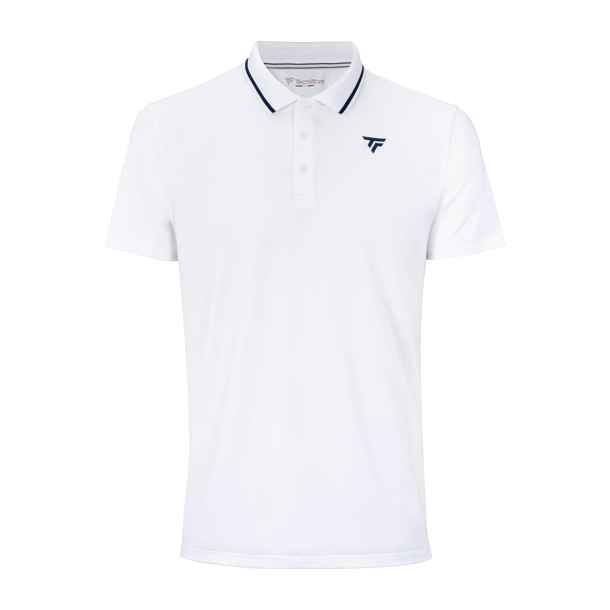 Tecnifibre Team Tech Polo Hombres - blanco