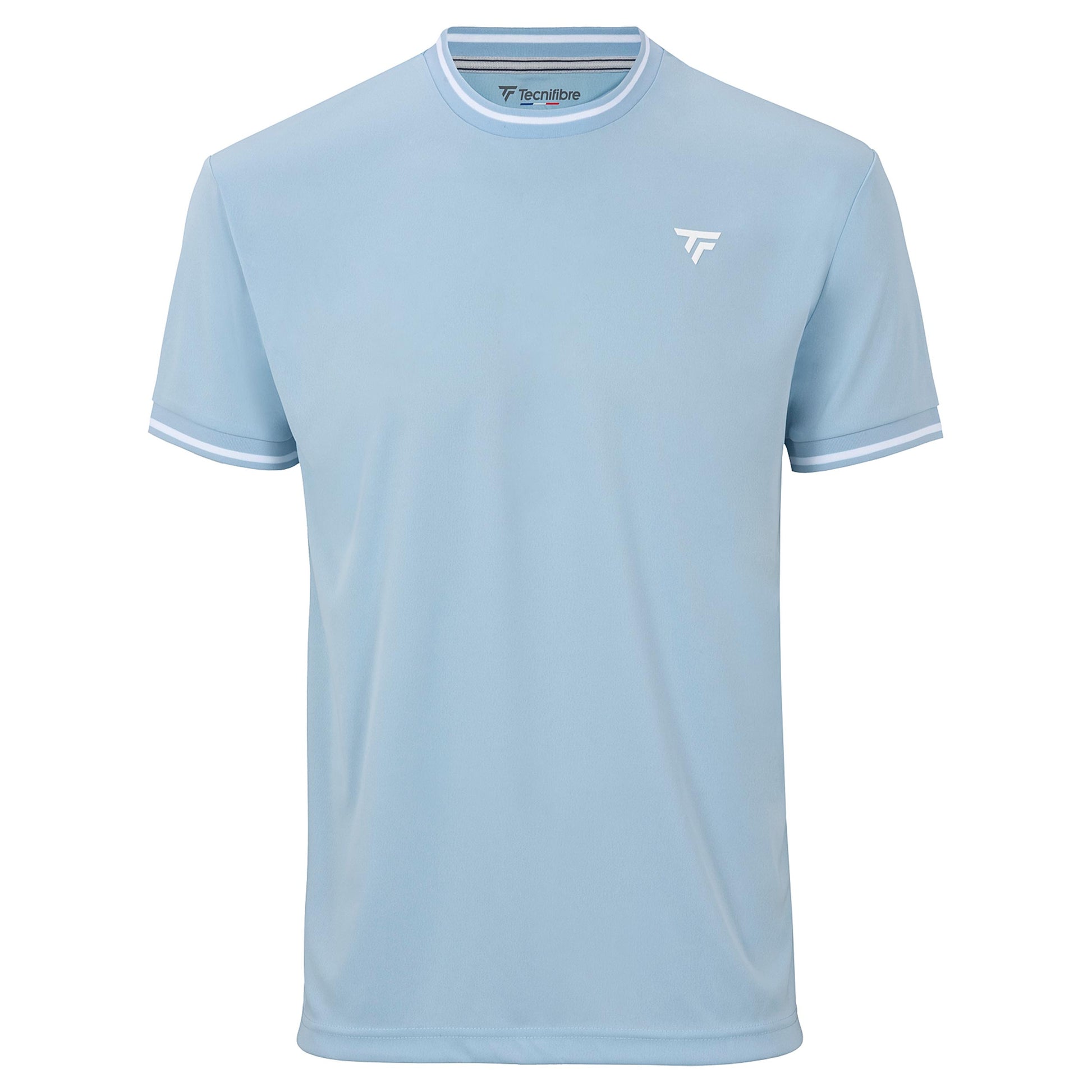 Tecnifibre Team Tech Camiseta de manga corta Hombres - azul claro
