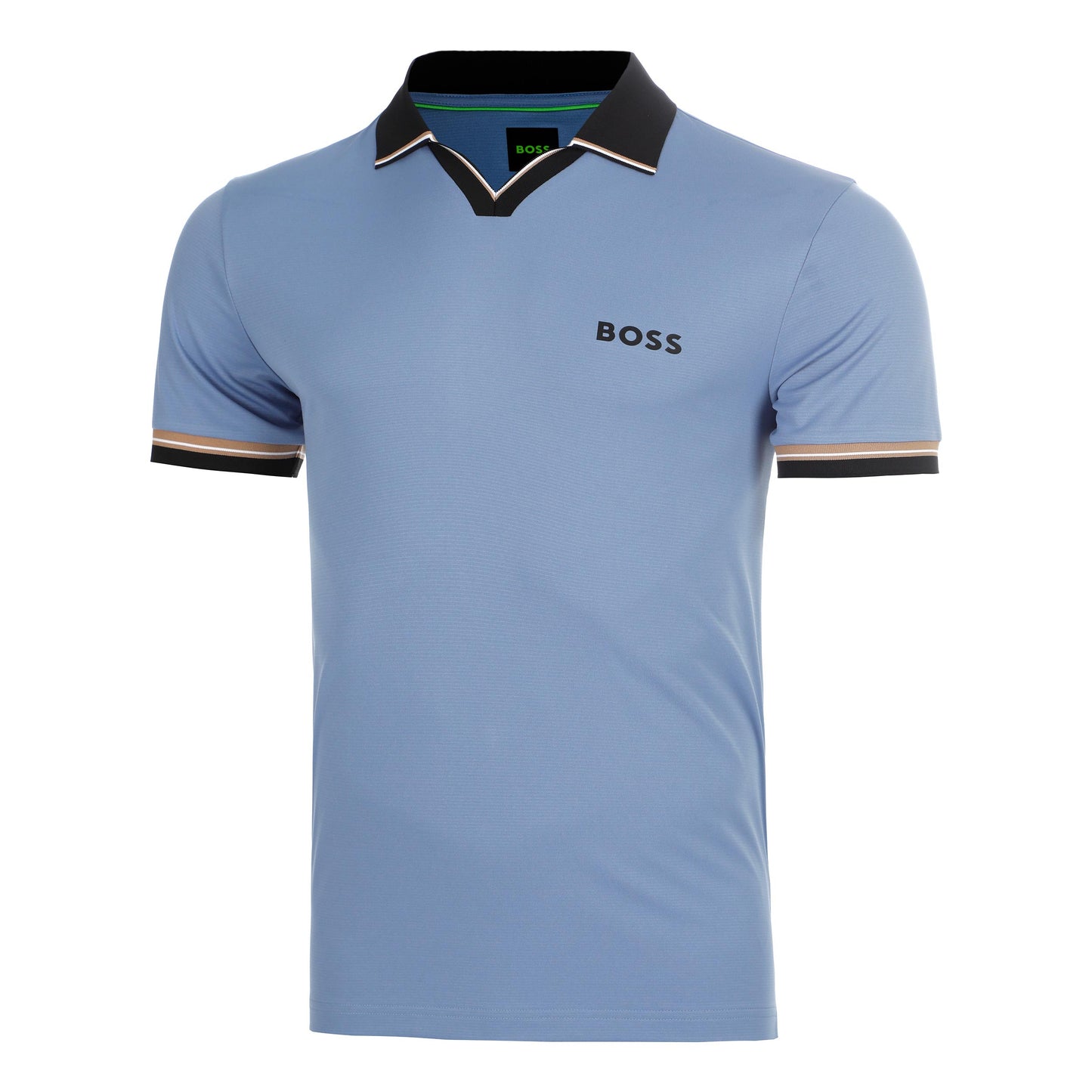 BOSS Serve 2 Polo Hombres-azul-gris