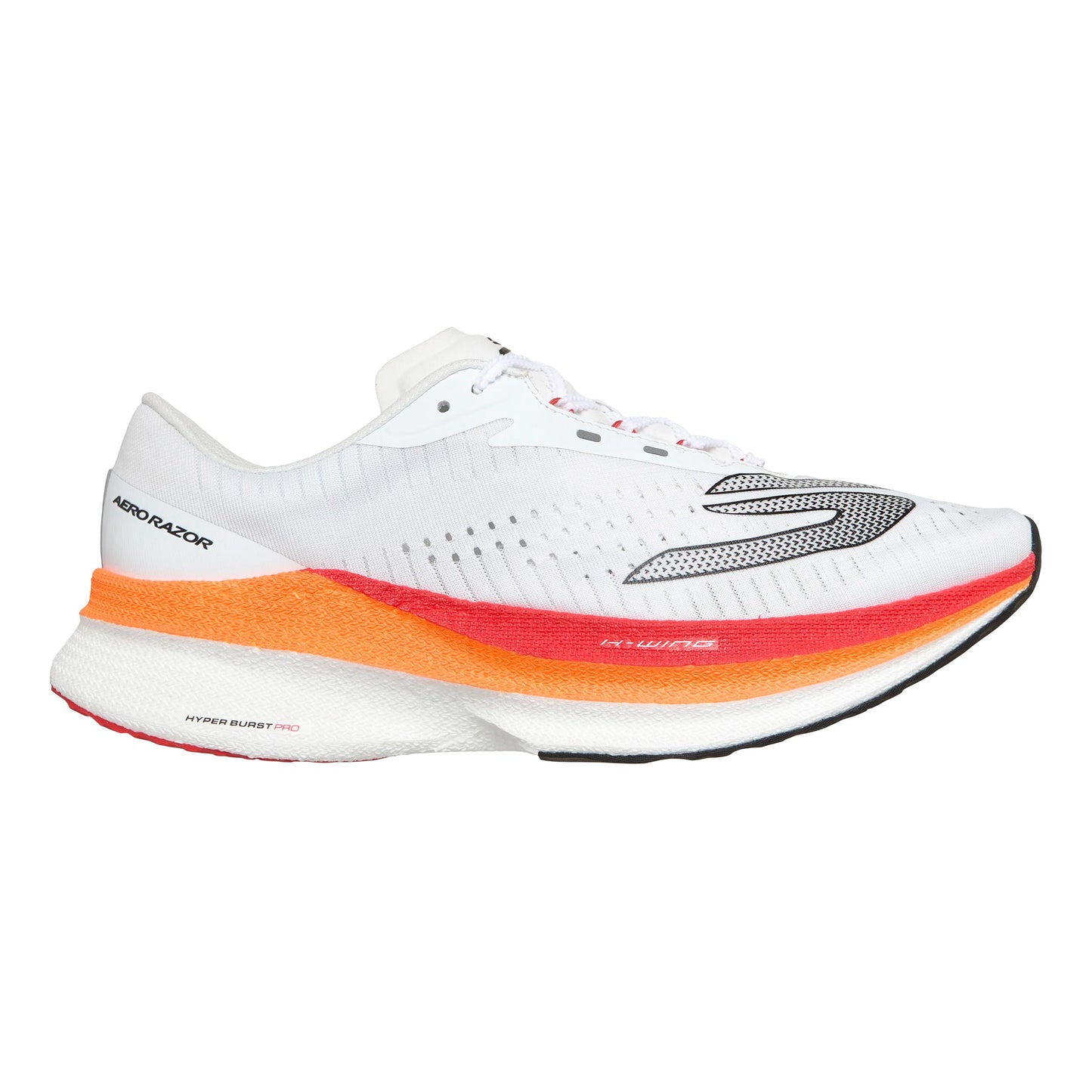 Skechers SKX Aero Razor Zapatilla neutral Hombres - blanco, naranja
