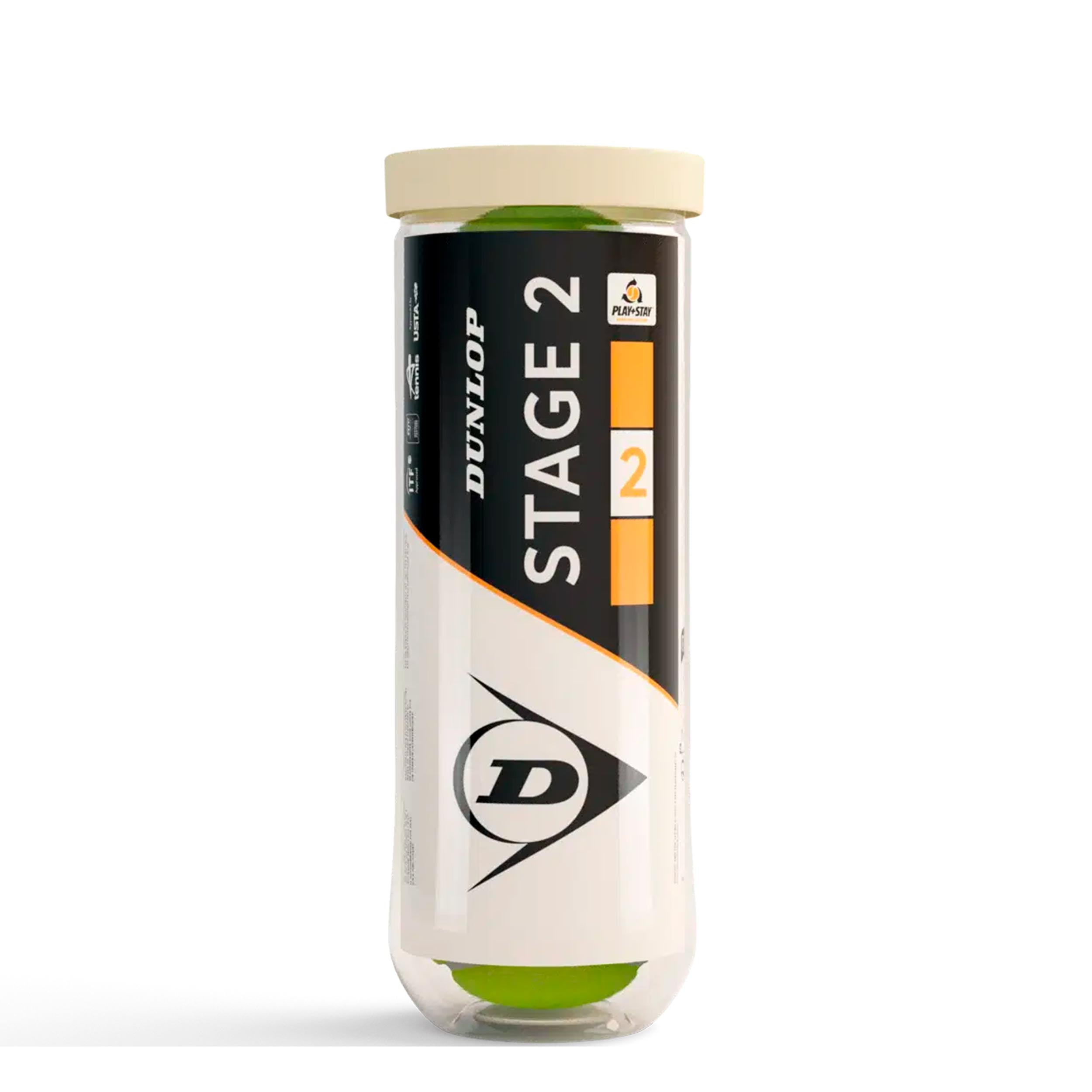 Dunlop DTB Stage 2 Bote de 3 pelotas